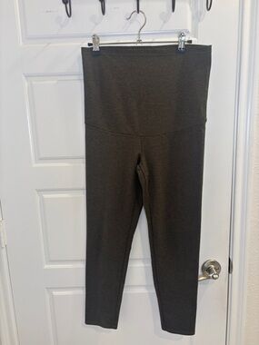 Threads 4 Thought T4T Maternity High Rise Leggings Olive Green Small